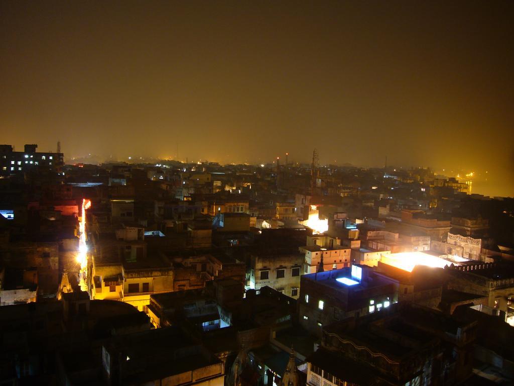 Grg Shanti Guest House Varanasi Near Manikarnika Ghat מראה חיצוני תמונה